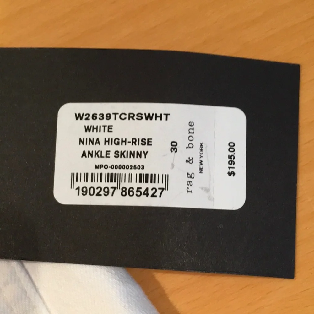 rag & bone Nina High Rise Ankle Skinny Jeans - Picture 3 of 12